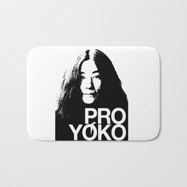 Pro Yoko Ono Bath Mat