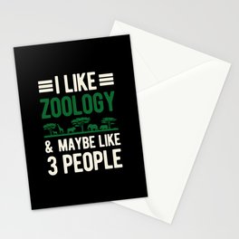 Funny Zoology Stationery Card