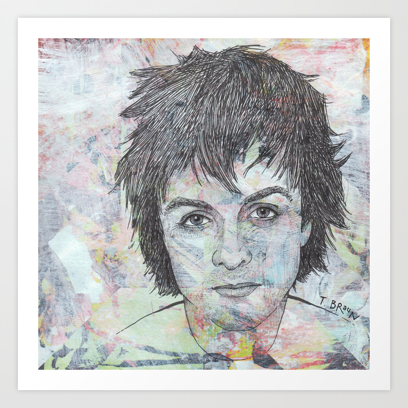 Billie Joe Armstrong When I Come Around Art Print By