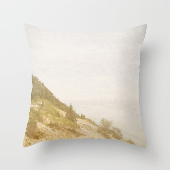 The Mountain Climb Throw Pillow