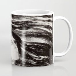 Lovers in the Waves - Edvard Munch Mug