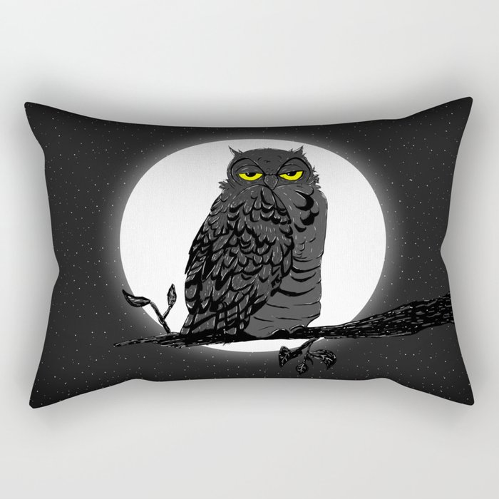 Night Owl V. 2 Rectangular Pillow