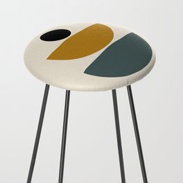 Balance inspired by Matisse 1 Counter Stool