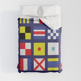 Nautical Design Duvet Cover