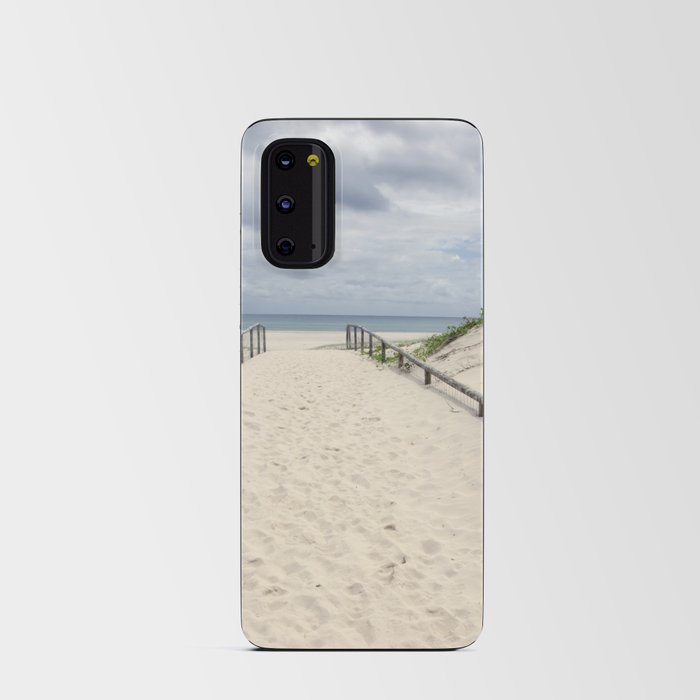 Walk to the beach Android Card Case