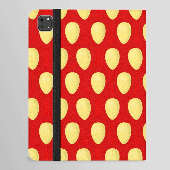 Strawberry Seeds Pattern Design  iPad Folio Case