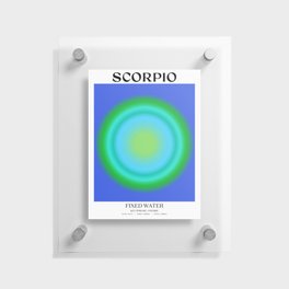 Scorpio Gradient Print Floating Acrylic Print