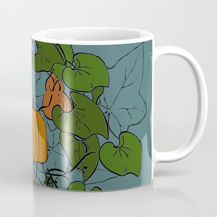 Teal Autumn Coffee Mug