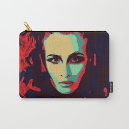 Pretty Red Head - Portrait  Carry-All Pouch