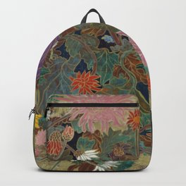 flower【Japanese painting】 Backpack