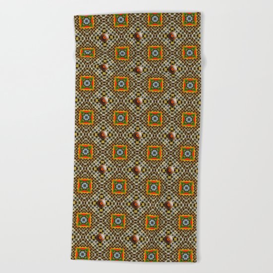 Odo Pattern Beach Towel