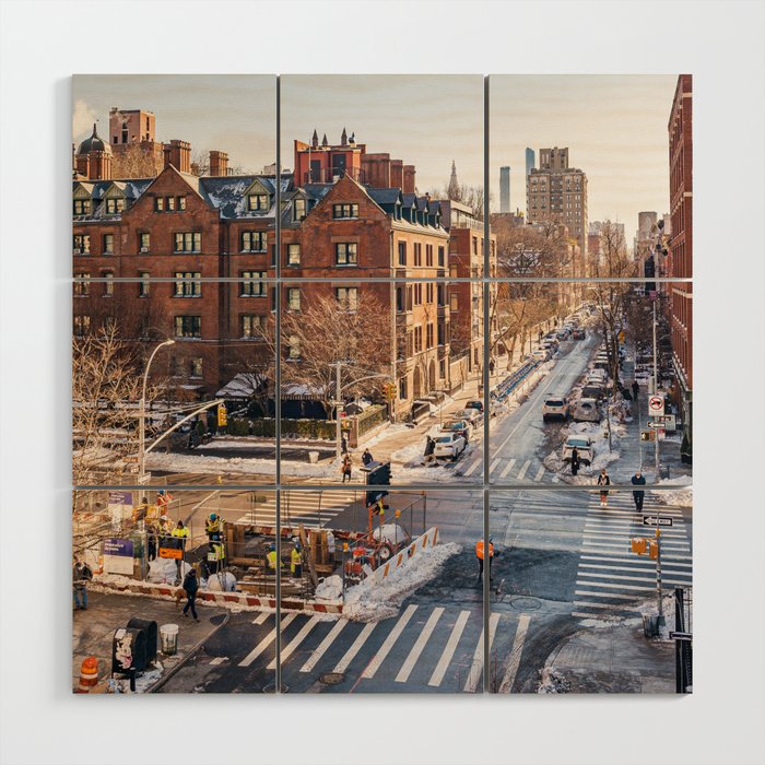 New York City Winter Day | NYC | Travel Photography Wood Wall Art