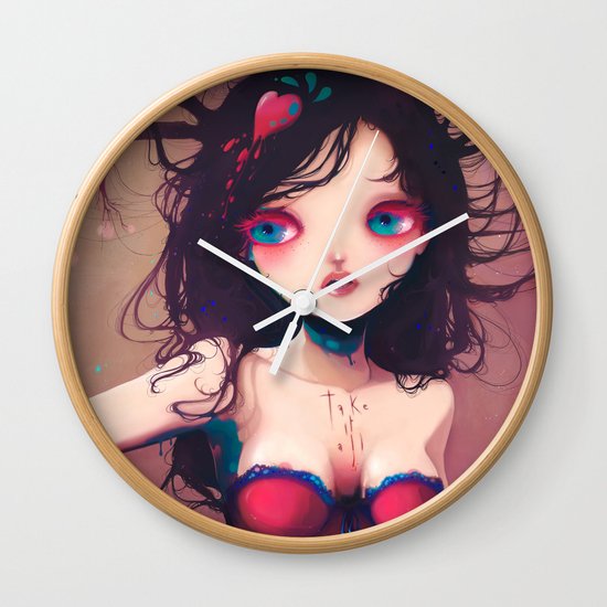 Le protocole amoureux. Wall Clock