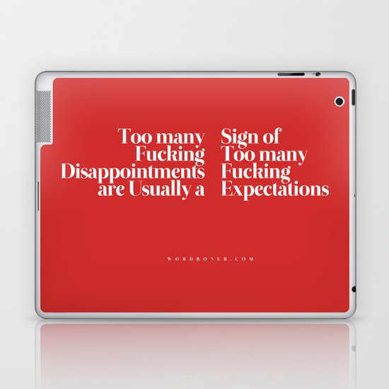 Disappointments Laptop & iPad Skin