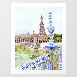 Sevilla Spain Art Print