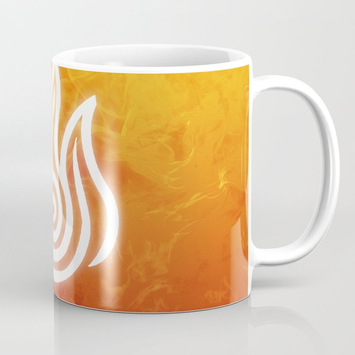 Avatar Fire Bending Element Symbol Coffee Mug