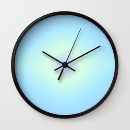 Inner Peace Retro Meditation Gradient Wall Clock