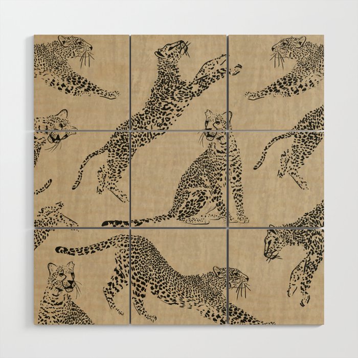 tan leopard pattern
