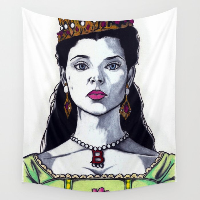 Anne Boleyn The Tudors Tv Character Art Print Natalie Dormer