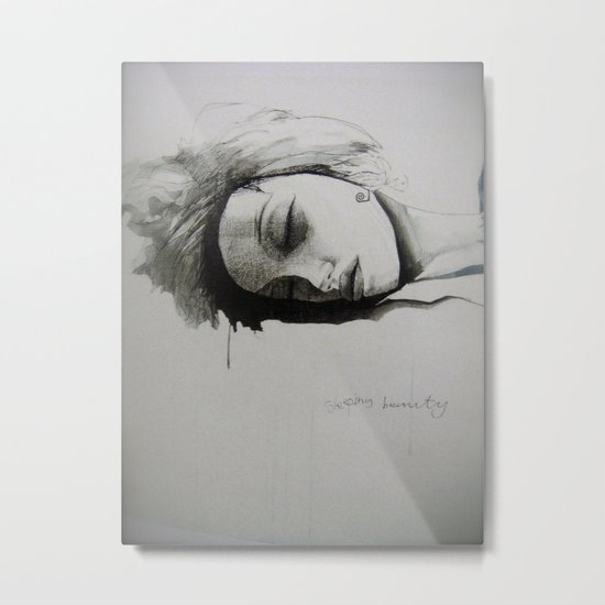 sleeping beauty Metal Print