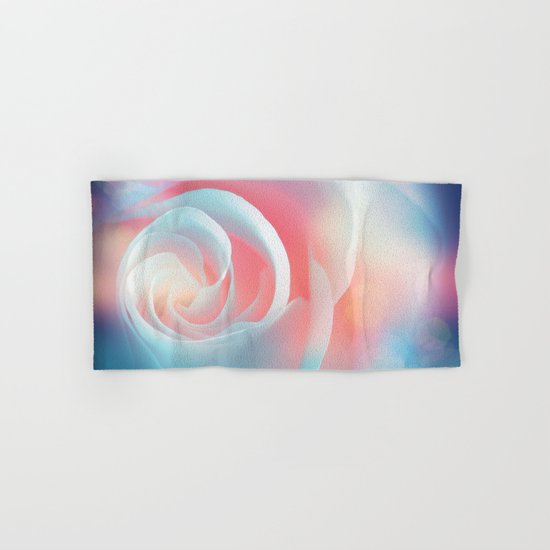 Rose flower and bokeh- Roses Hand & Bath Towel