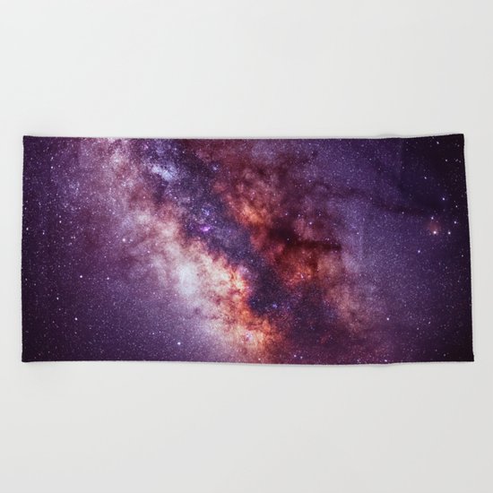 Milky way Beach Towel