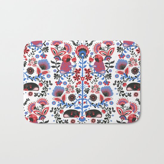 The Pug of Folk Bath Mat