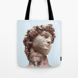 DAVID LOVES ART Tote Bag