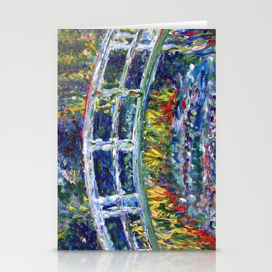 Monet Interpretation Stationery Cards