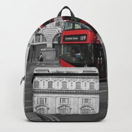 Get me a red double decker Backpack