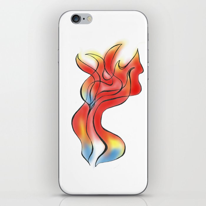 Dancing Flame iPhone Skin