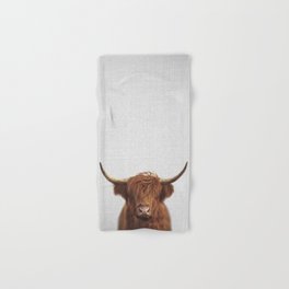 Highland Cow - Colorful Hand & Bath Towel