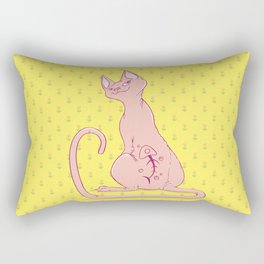 Cats with Tats Rectangular Pillow