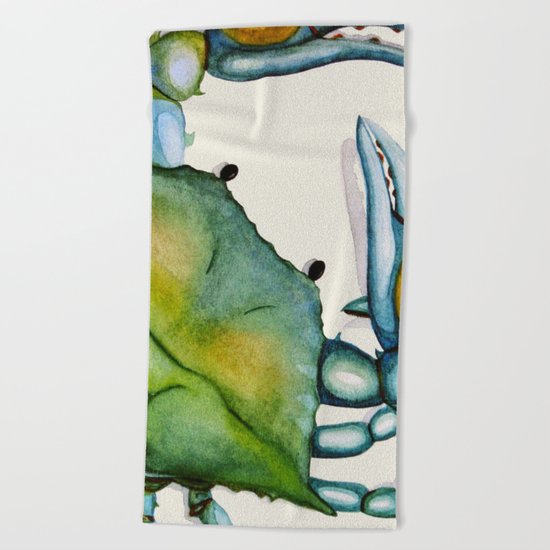 Crab Beach Towel