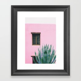 Pink Marfa Wall Framed Art Print