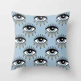 Eyes pattern Throw Pillow