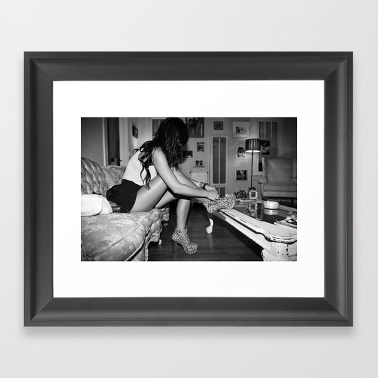 im goin out Framed Art Print