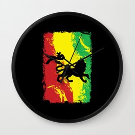 Reggae Wall Clock