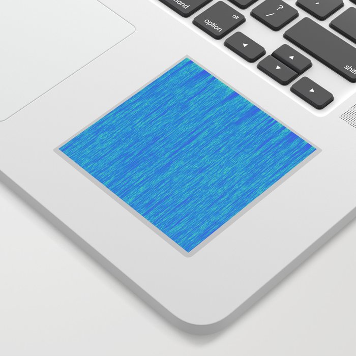 Beautiful Blue Abstract Pattern Sticker