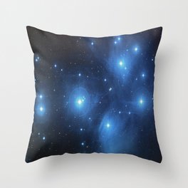 The Pleiades, an open cluster consisting of approximately 3,000 stars at a distance of 400 light years. Throw Pillow