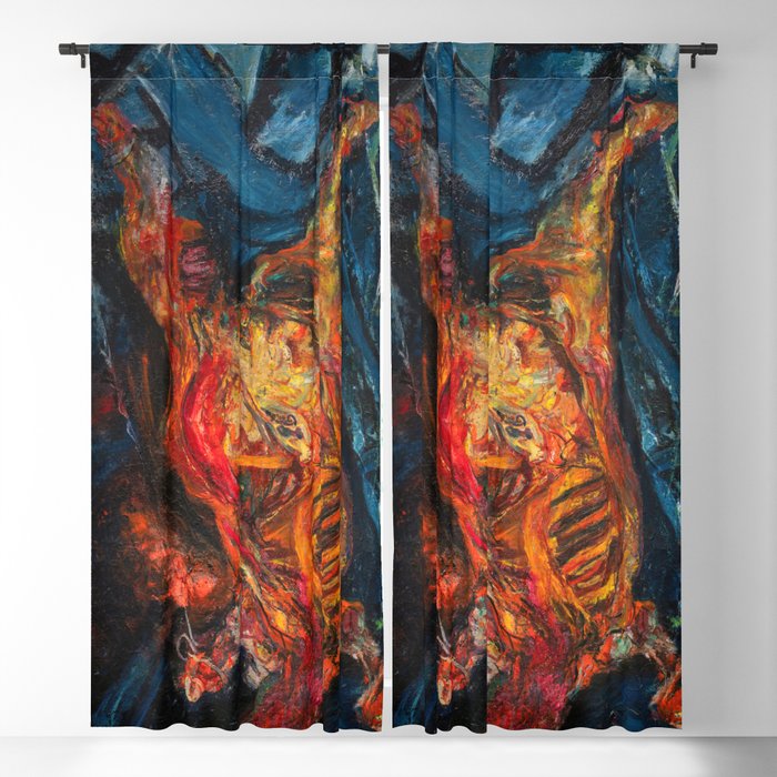 Chaim Soutine - Carcass of Beef Blackout Curtain