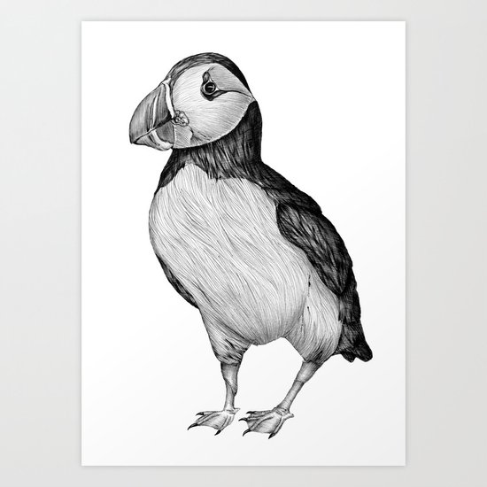 Sea Flyer Art Print