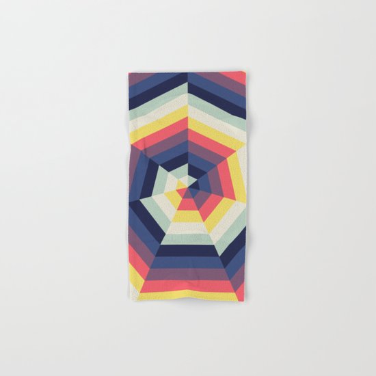 Heptagon Quilt 2 Hand & Bath Towel