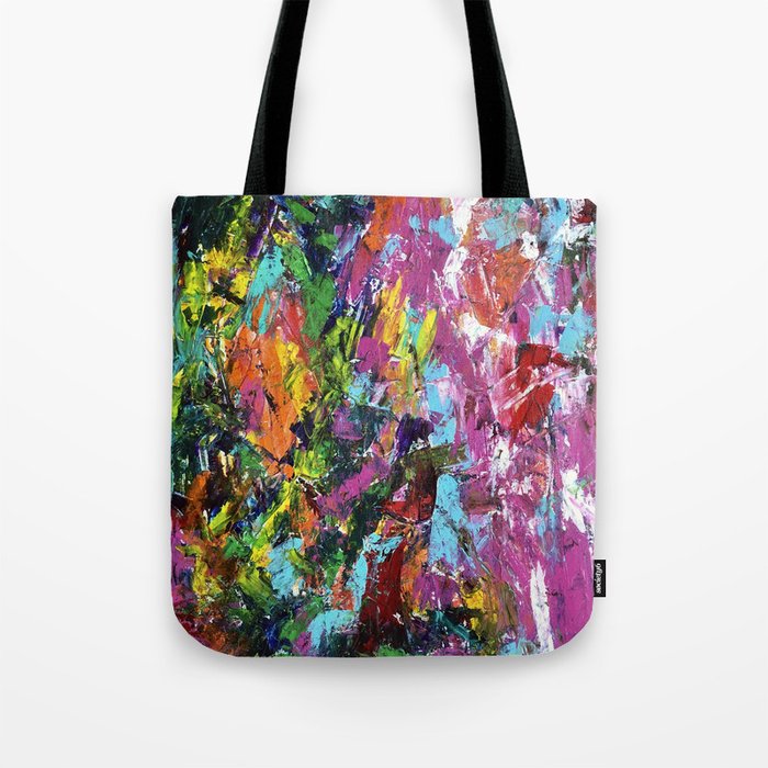Hoopla #Society6 #abstract #buyart Tote Bag by Nancy Smith | Society6