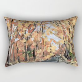 Pennsylvania Fall Leaves Rectangular Pillow