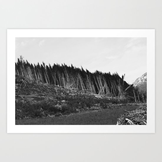 gone Art Print