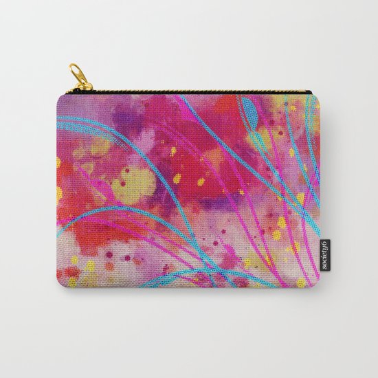 Wild sprouts in CMYK Carry-All Pouch