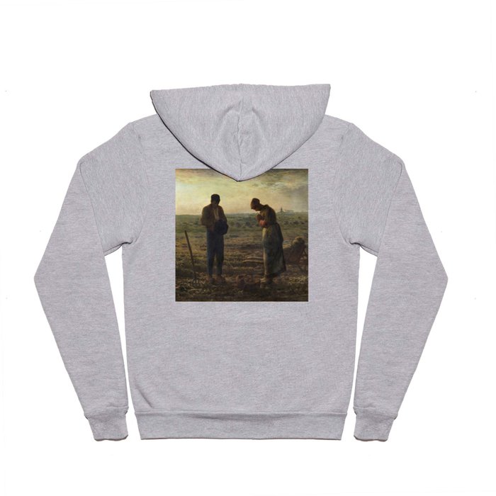 The Angelus by Jean Francois Millet Hoody