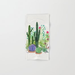 Cactus Garden Hand & Bath Towel