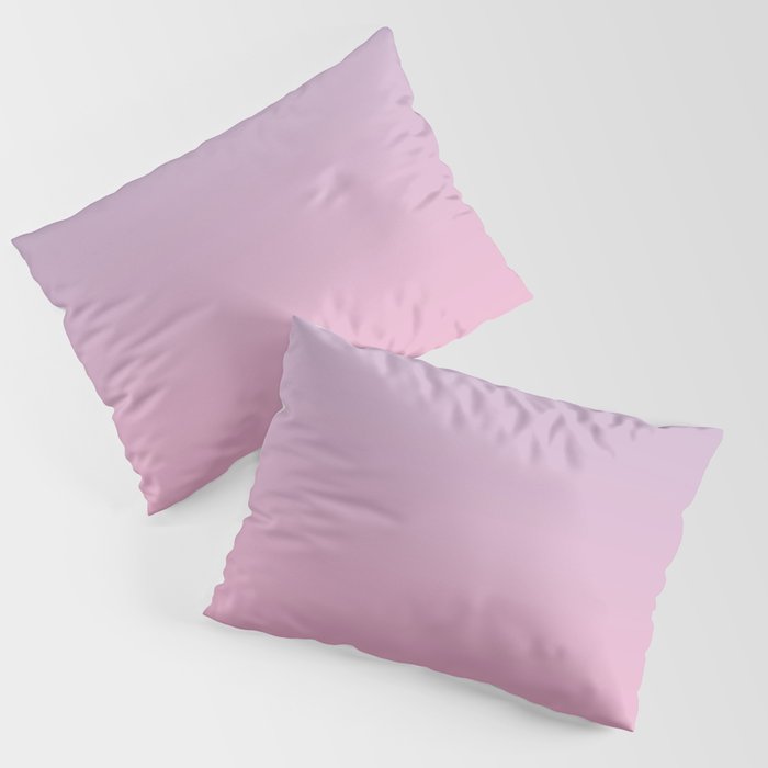 Grey Lilac Pink Gradient Ombre Pillow Sham By Divine292006 Society6